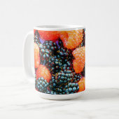 「ベリーのミックス」かわいい写真。買今 コーヒーマグカップ (正面左)