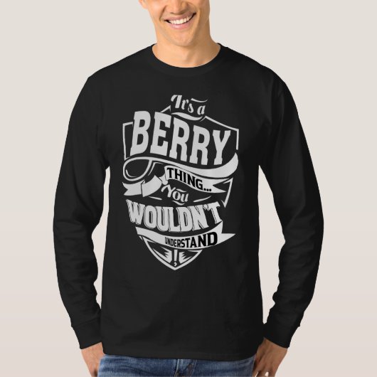 ベリーの味だ Tシャツ (正面)