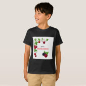 ベリーの弾力性ステッカー Tシャツ (正面フル)