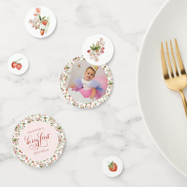 ベリーの最初のテーブル コンフェッティ