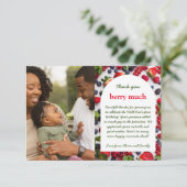 ベリーの最初の写真 サンキューカード (スタンド正面)