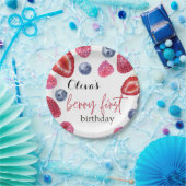 ベリーの最初の誕生日 ペーパープレート (パーティー)