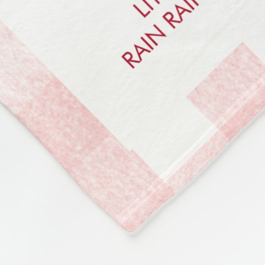 ベリーの最初の1番目の誕生日マイルストーン フリースブランケット (角)