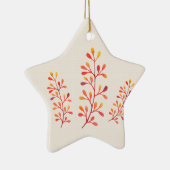 ベリーの枝 セラミックオーナメント (右)