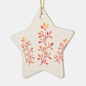 ベリーの枝 セラミックオーナメント (左)