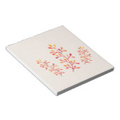 ベリーの枝 ノートパッド (アングル)