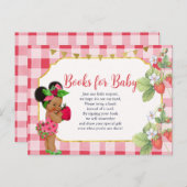 ベリーの甘いイチゴの本のベビー ポストカード (正面/裏面)