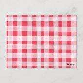 ベリーの甘いイチゴの本のベビー ポストカード (裏面)