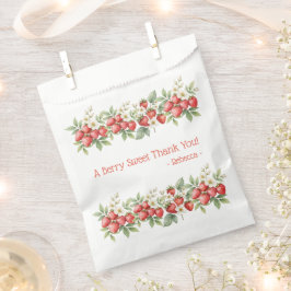 ベリーの甘い感謝イチゴの花 フェイバーバッグ