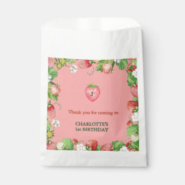 ベリーの甘い最初の誕生日感謝していあなた フェイバーバッグ