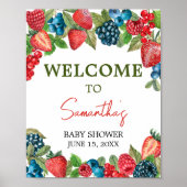 ベリーの甘い赤ちゃんシャワーへようこそ ポスター (正面)