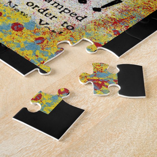 ベリーの神秘踊り – ヴィンテおもしろいージAd ジグソーパズル (側面)