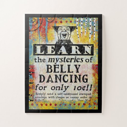 ベリーの神秘踊り – ヴィンテおもしろいージAd ジグソーパズル (縦)