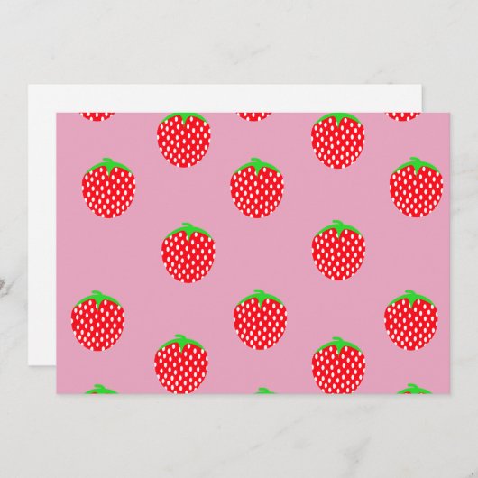 ベリーの美しい夏 サンキューカード (正面/裏面)