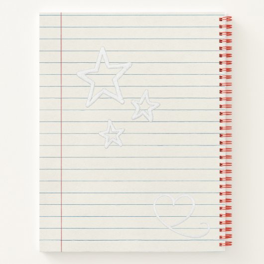 ベリーの良い年を過ごそう-おもしろいを学校に戻す ノートブック (裏面)