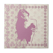 ベリーの花 – タイル (正面)