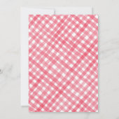 ベリーの誕生日いちご女子の誕生日 招待状 (裏面)