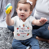 ベリーの1歳の誕生日 ベビーTシャツ