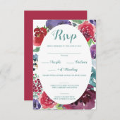 ベリーへの愛 出欠カード (正面/裏面)