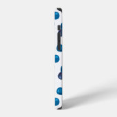 ベリーを使ったシームレスな模様 iPhoneケース (左側面)