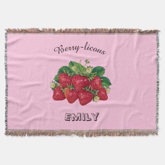 ベリーを含む スローブランケット (正面)