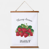 ベリーを含む 吊り下げ型タペストリー (正面)