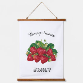 ベリーを含む 吊り下げ型タペストリー