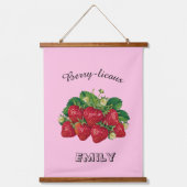 ベリーを含む 吊り下げ型タペストリー (正面)