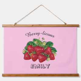 ベリーを含む 吊り下げ型タペストリー