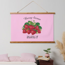 ベリーを含む 吊り下げ型タペストリー