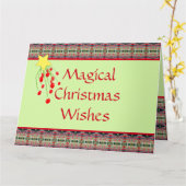 ベリーアンドスターズホリデイ カード (黄色い花)