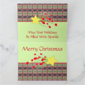 ベリーアンドスターズホリデイ カード (内部)