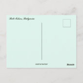 ベリーイスカルブルガリア ポストカード (裏面)