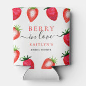 ベリーインラブストロベリーブライダルシャワーのお願い 缶クーラー (裏面)