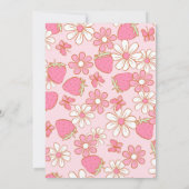 ベリーイン開花ブライダルシャワー 招待状 (裏面)