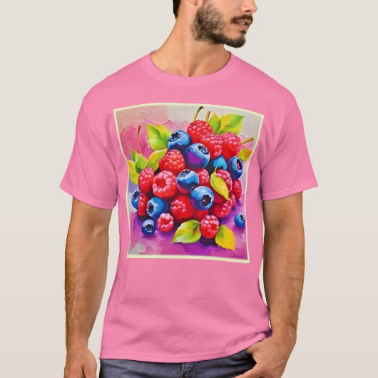 ベリーカラフルの饗宴 Tシャツ (正面)