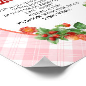 ベリーキュートピンクジンガム言わないベビーゲーム ポスター (角)