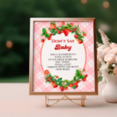 ベリーキュートピンクジンガム言わないベビーゲーム ポスター