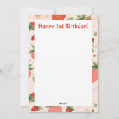 ベリーキュート1周年記念誕生日カード シーズンカード (裏面)