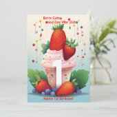 ベリーキュート1周年記念誕生日カード シーズンカード (スタンド正面)