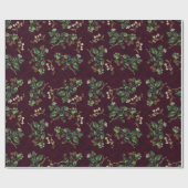 ベリークリスマス ラッピングペーパー (フラット)
