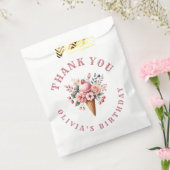 ベリークールハッピーバースデーアイスクリームパーティー フェイバーバッグ (封をした状態)