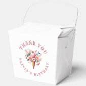 ベリークールハッピーバースデーアイスクリームパーティー フェイバーボックス (正面)