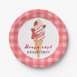 ベリークール誕生日 ペーパープレート