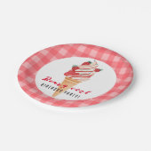 ベリークール誕生日 ペーパープレート (アングル)