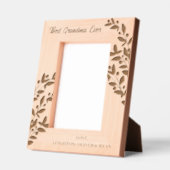 ベリーグリーン最高のおばあちゃん レーザー彫刻フレーム (左)