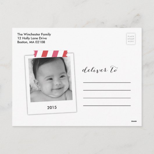 ベリーコレクシメリーョン シーズンポストカード (裏面)