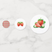 ベリースイートウォーターカラーベビーシャワーテーブル紙吹雪 コンフェッティ (正面)