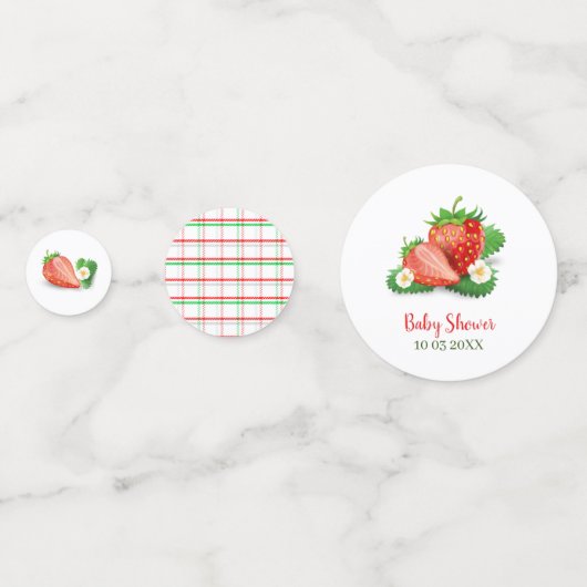 ベリースイートウォーターカラーベビーシャワーテーブル紙吹雪 コンフェッティ (裏面)