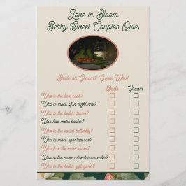 ベリースイートカップルクイズブライダルシャワーゲーム